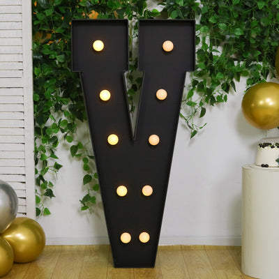 LED Marquee Letter V