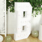 Giant LED Marquee Light Up Letter "B", White 4ft Pre-Cut Foam Board with 10 Warm White Battery Operated LEDs, Glue Gun and Sticks