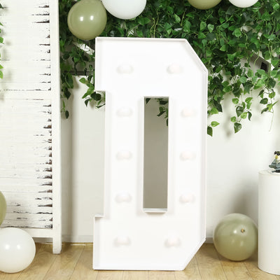 4ft White Marquee Light Up Letters