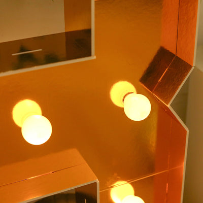 Décor Ideas with a Giant LED Marquee Number