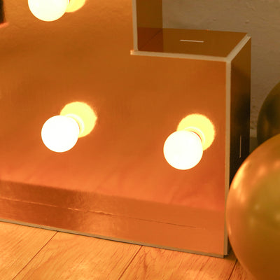 Décor Ideas with a Giant LED Marquee Letter