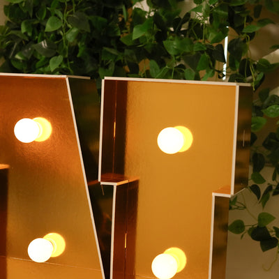 Décor Ideas with a Giant LED Marquee Letter