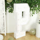 Giant LED Marquee Light Up Letter "P", White 4ft Pre-Cut Foam Board with 10 Warm White Battery Operated LEDs, Glue Gun and Sticks
