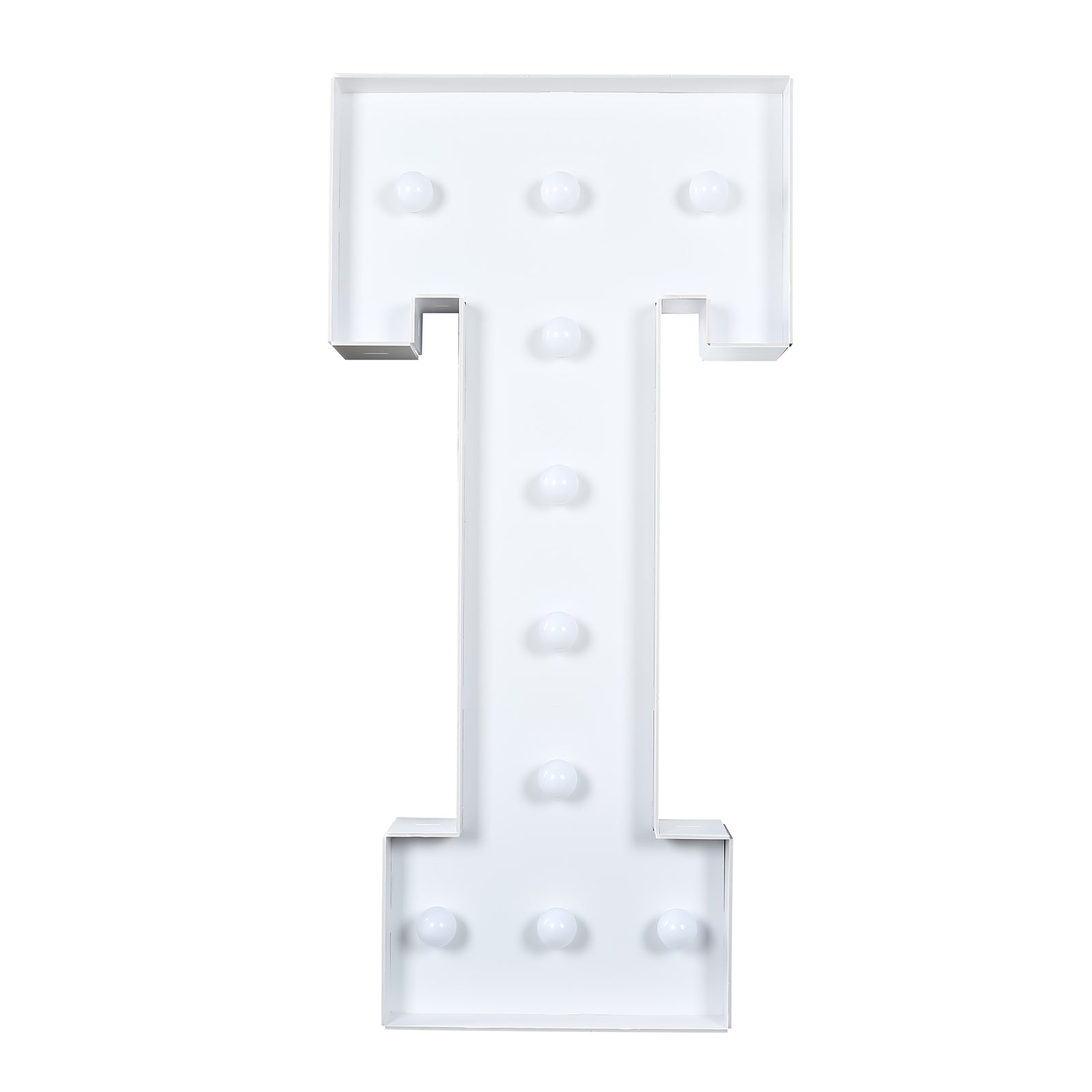 12-pk 4ft LED Marquee Letter T Light Kit | TCFLinen