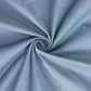 Dusty blue wrinkle-free tablecloth for 72"x120" tables.