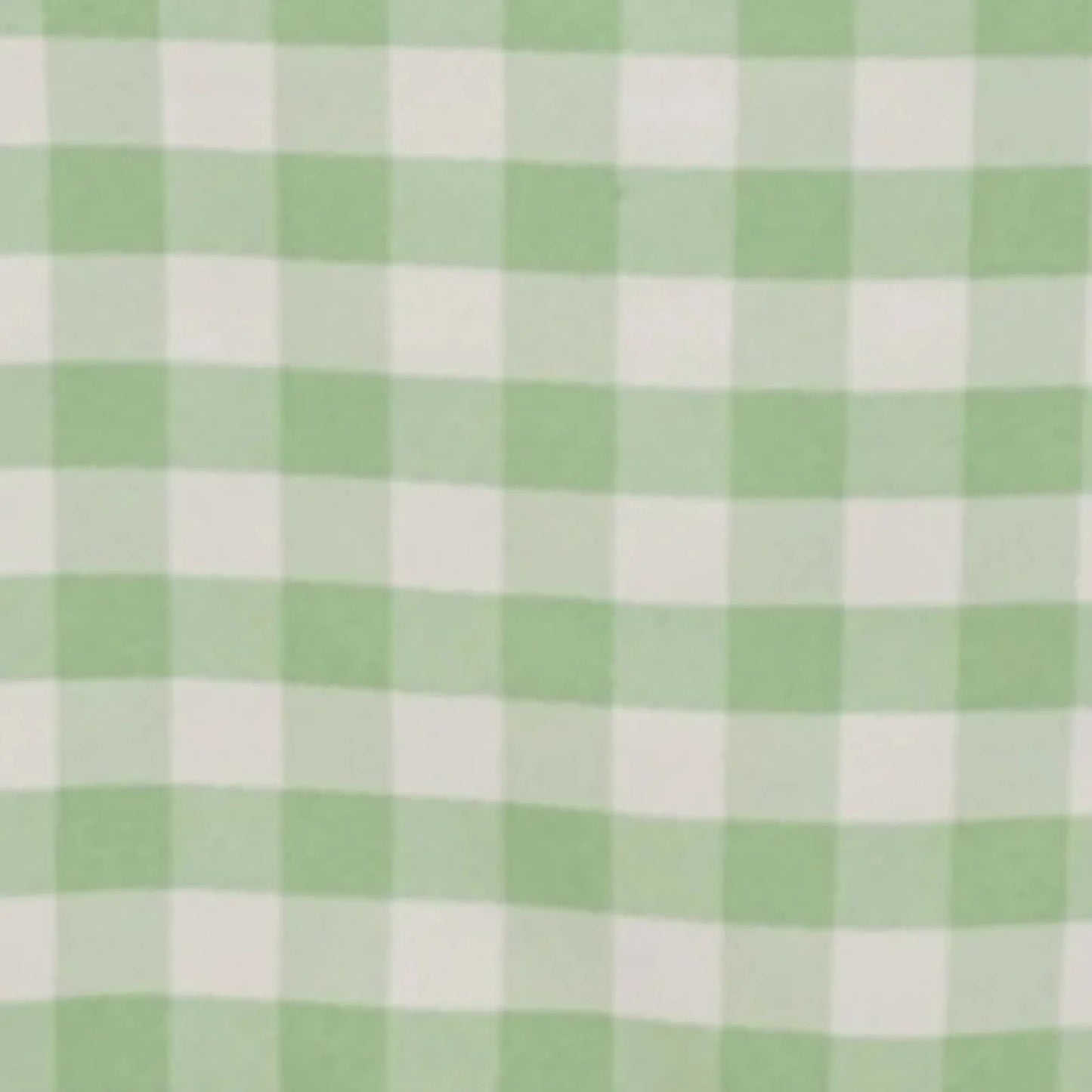 90"x132" White Sage Green Buffalo Plaid Tablecloth for 6 Foot Table #whtbkgd