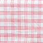 Rose Quartz pink and white gingham check fabric pattern. #whtbkgd