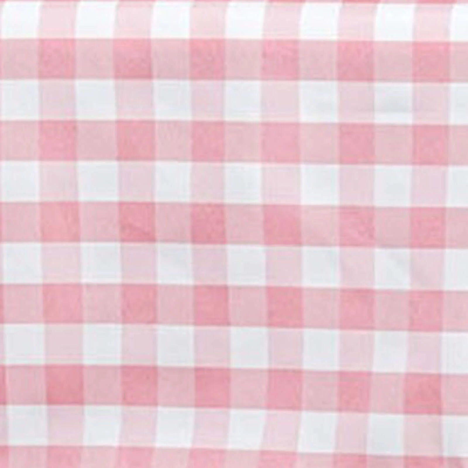 Rose Quartz pink and white gingham check fabric pattern. #whtbkgd