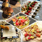 Eco-friendly bamboo skewer picks for appetizers and cocktails.