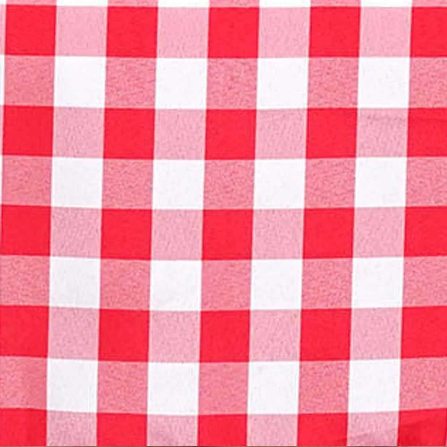 Red and white checkered tablecloth for picnics and gatherings. #whtbkgd