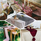 Premium Crushed Velvet 12"x108" Table Runner Lavender Lilac - Soft & Wrinkle-Resistant Table Linen