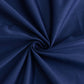 Navy blue wrinkle-free and stain-resistant tablecloth fabric. #whtbkgd