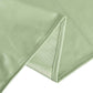 90"x132" Sage Green Scuba Wrinkle Free Rectangular Tablecloth, Seamless Scuba Polyester Tablecloth