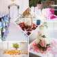 2000 Pack Silk Rose Petals Confetti, Pink – Round Decorative Scatters for Tables