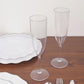 Shatterproof Champagne Flutes – 12 Reusable 6oz Clear Plastic Toasting Glasses for Celebrations & Special Occasions