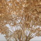 5ft golden faux leaf tree with natural-look trunk for event décor.