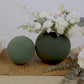 2-Pack 10" Green DIY Flower Arrangements Craft Foam Ball, Smooth Floral Foam Ball