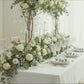 4 Pack 4" Clear Glass Hanging Ornament Balls, Fillable Round Baubles with Removable Silver Caps for 
