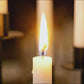 Cluster Candelabra Taper Candle Holder 7-Arm Black Metal Wedding Centerpiece - Table Decor 15"