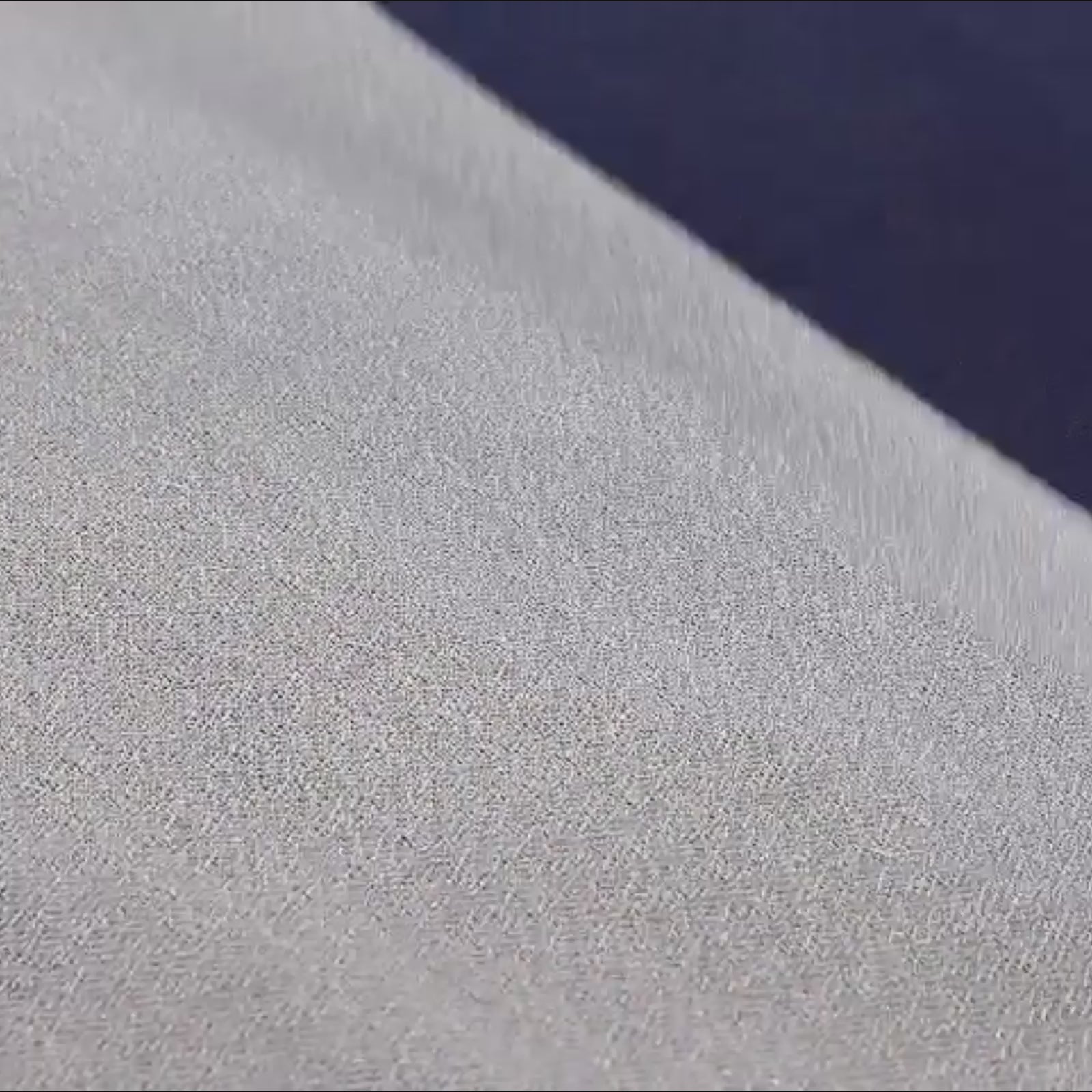White shimmer sheer table runner, wrinkle-free fabric, perfect for elegant decor.