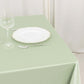 70" Sage Green Scuba Wrinkle Free Square Tablecloth, Scuba Polyester Tablecloth