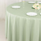120" Sage Green Scuba Wrinkle Free Round Tablecloth, Seamless Scuba Polyester Tablecloth