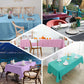 Premium Polyester 60"x126" Rectangle Tablecloth Wine - Stain-Resistant 220GSM Finish for Special Eve