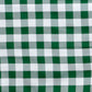 Green and white checkered fabric pattern for versatile DIY projects. #whtbkgd