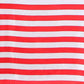 Red and white striped satin round tablecloth, 120 inches. #whtbkgd
