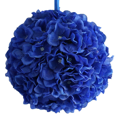 Elevate Your Decor with Royal Blue Kissing Flower Balls