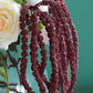 2 Pack Burgundy Artificial Amaranthus and Ivy 32 Inch
