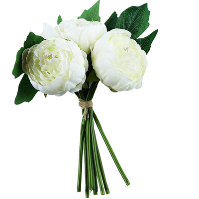 Timeless Elegance of Cream Peony Bouquets