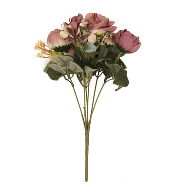 Lifelike Beauty of Dusty Rose Peony Bouquets