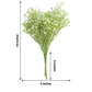 Artificial Real Touch 14 Inch White Gypsophila Baby's Breath Flowers 3 Bushes