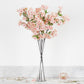 4 Bushes | 40inch Tall Blush/Rose Gold Artificial Silk Cherry Blossom Flowers