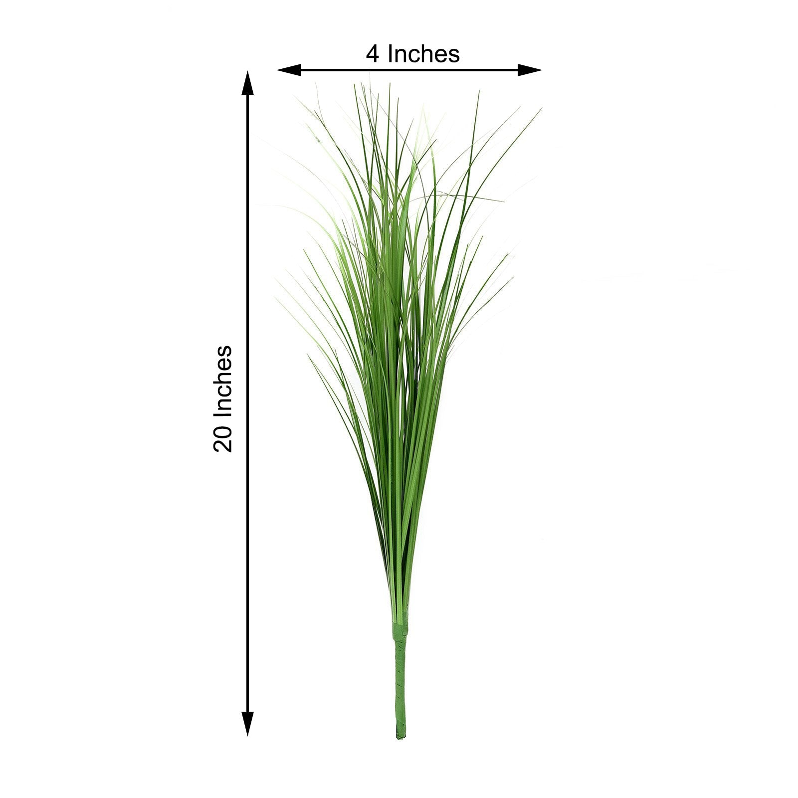 20" Green Artificial Grass Spray for Indoor/Outdoor Decor