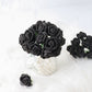 48 Black Foam Roses For Crafts 1 Inch Artificial Flowers With Stem