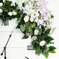 40 Inch Leaf Ranunculus Artificial Eucalyptus & Willow Flower Garland Vine