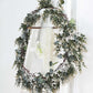 6ft | Frosted Green Artificial Eucalyptus and Boxwood Leaf Garland Vine