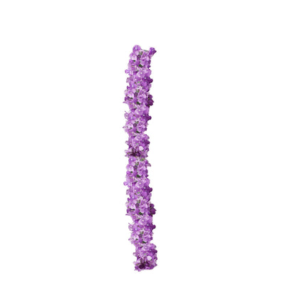 Transform Your Space with the 7ft Purple Hydrangea Garland