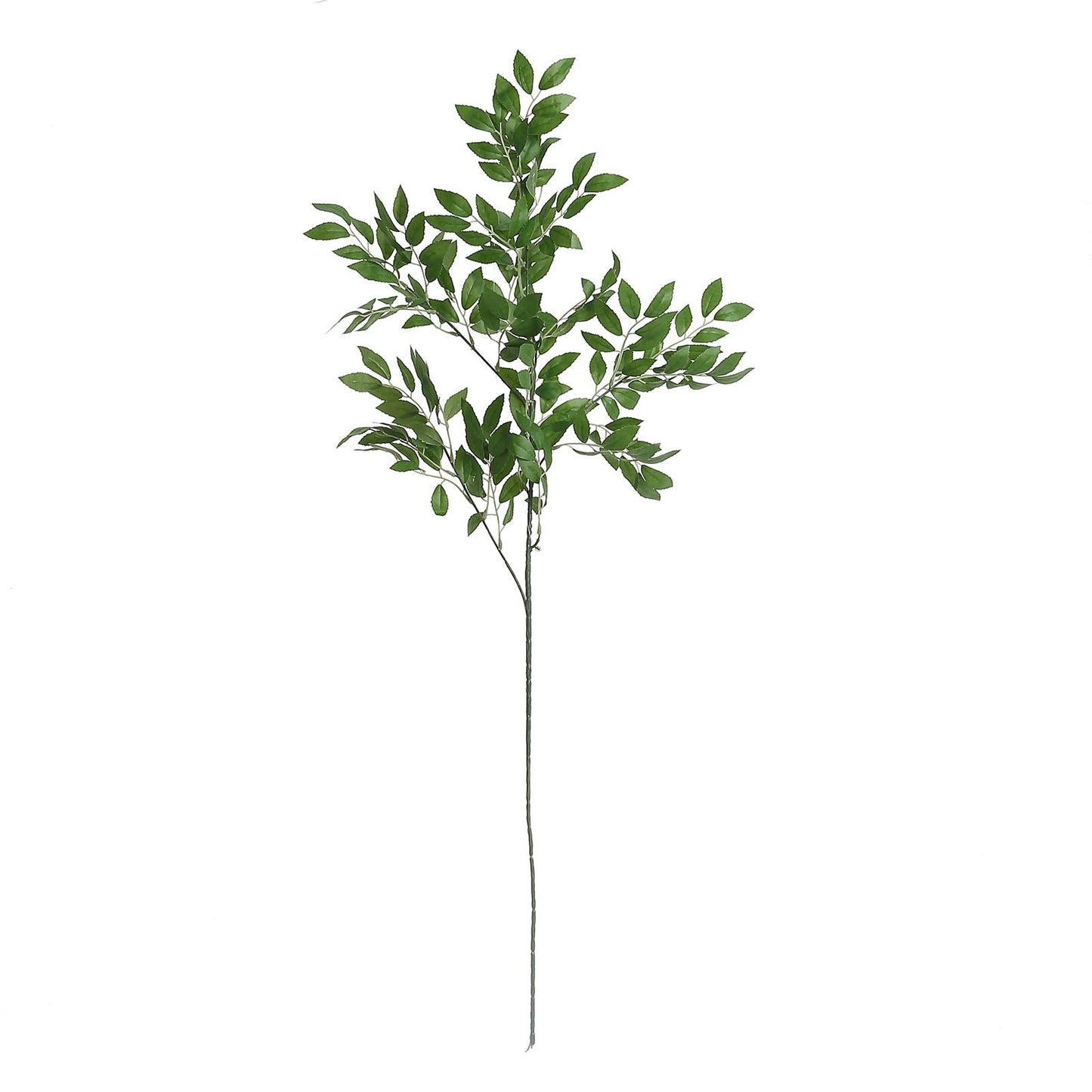 42" Tall Light Green Artificial Silk Beech Leaf Branches for Vase Fillers