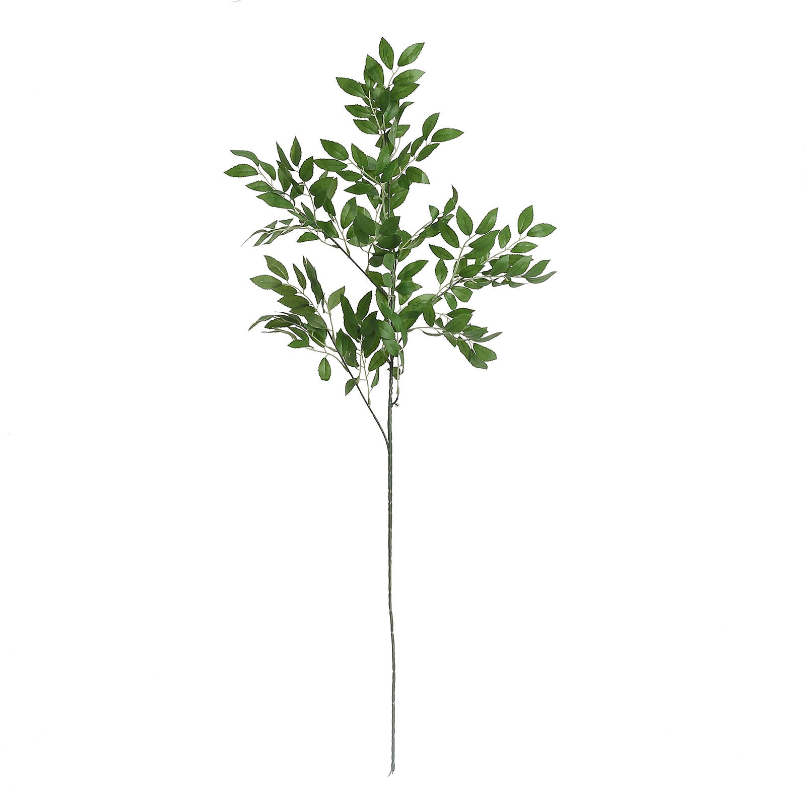 42" Tall Light Green Artificial Silk Beech Leaf Branches for Vase Fillers