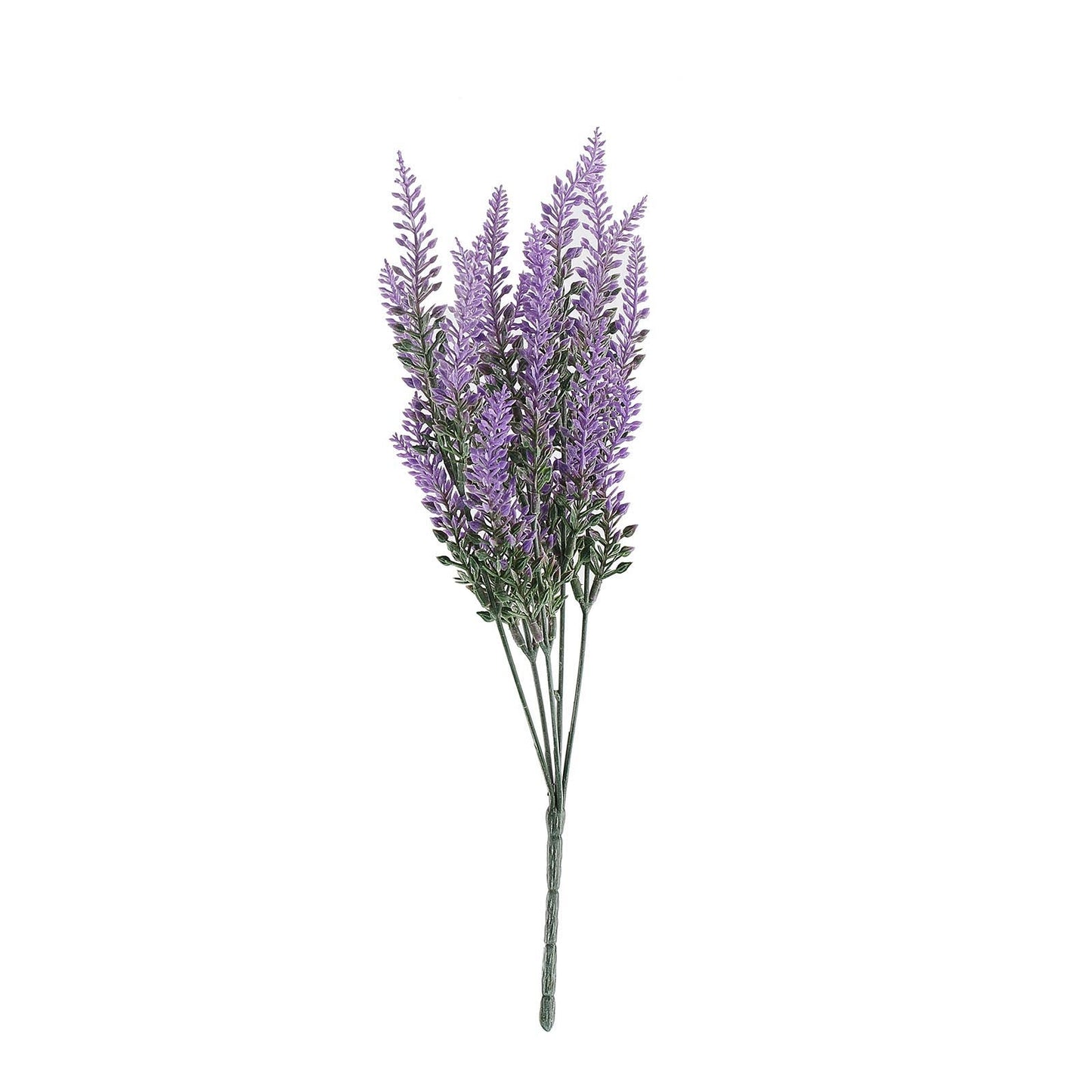 14" Artificial Lavender Lilac Flower Plant Stems Greenery Bouquet