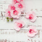 4" Pink Artificial Silk Orchids for DIY Crafts and Decorations