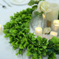 21" Green Artificial Lifelike Jasmine Leaf Spring Wreaths - Set of 2
