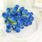 2 Pack 13 Inches Royal Blue Artificial Flowers