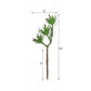 Assorted green artificial yucca aloe vera succulent air plants in a 3 pack.