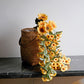 22" Artificial Hanging Vine Sunflower Bush, Draping Bouquet Garland