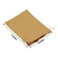 Lame Polyester Shiny Fabric Metallic Gold Drawstring Candy Pouch Gift Bags 5 Inch x 7 Inch     