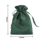 12 Pack | 6inch x 9inch Hunter Emerald Green Satin Wedding Party Favor Bag